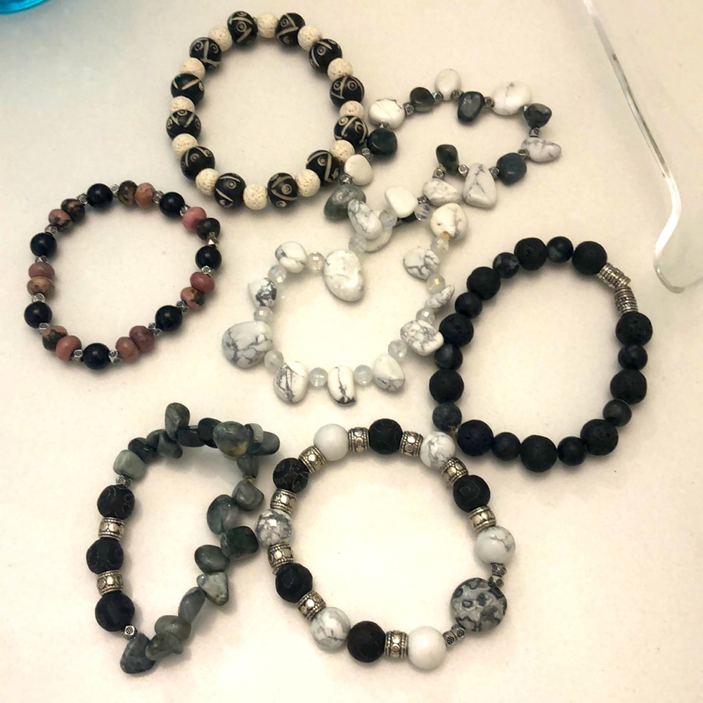 Stone beads